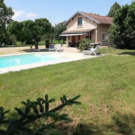 Gite A La Campagne Avec Piscine Biziat エクステリア 写真